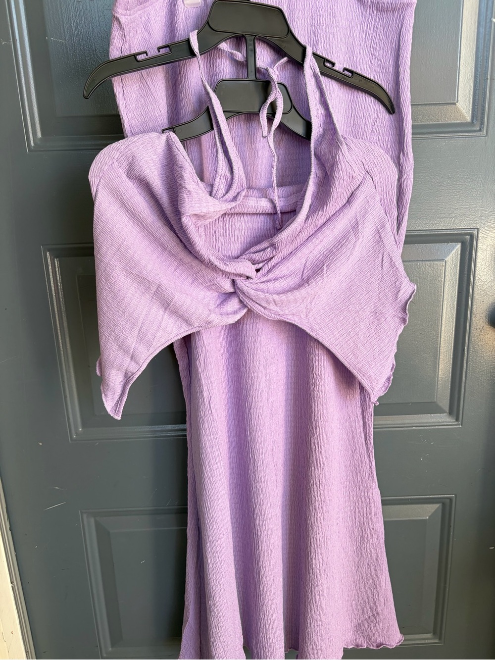 Lilac Twist-Front Dress Set - Women’s Intimates & - Picture 4 of 5